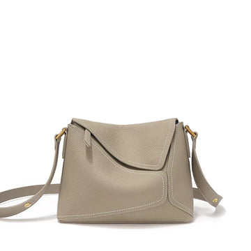 First Layer Cowhide Lucia Dos Shoulder/Crossbody Bag