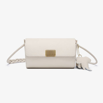 First Layer Cowhide Fion Shoulder Bag
