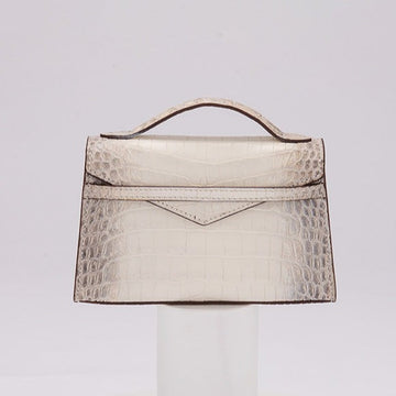 Genuine Nile Crocodile Leather Chelsea Walk Bag