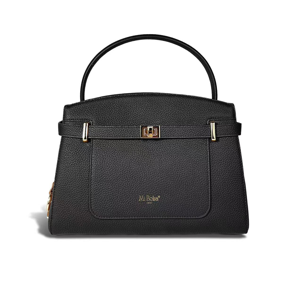 Manhattan Top Handle Bag - Black